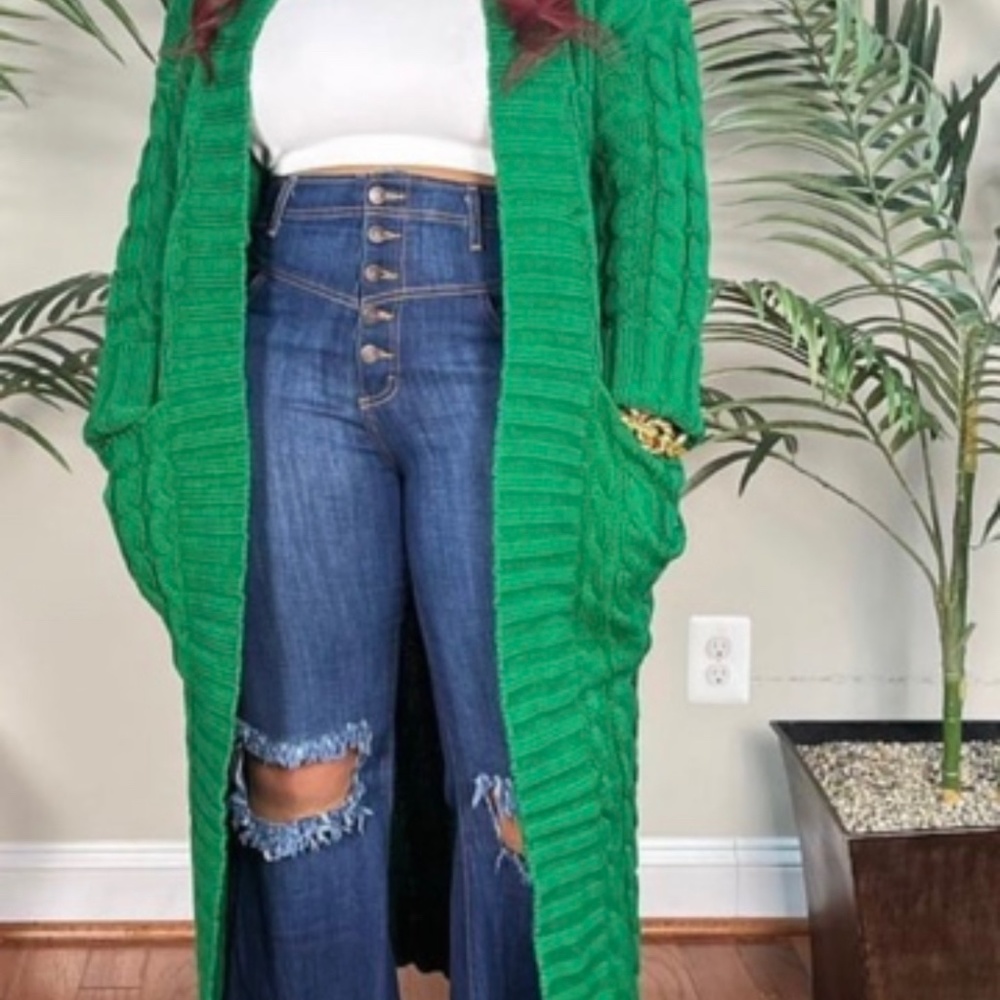 Kelly Green Sweater